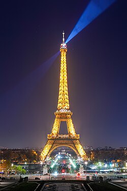 The Eiffel Tower in Paris